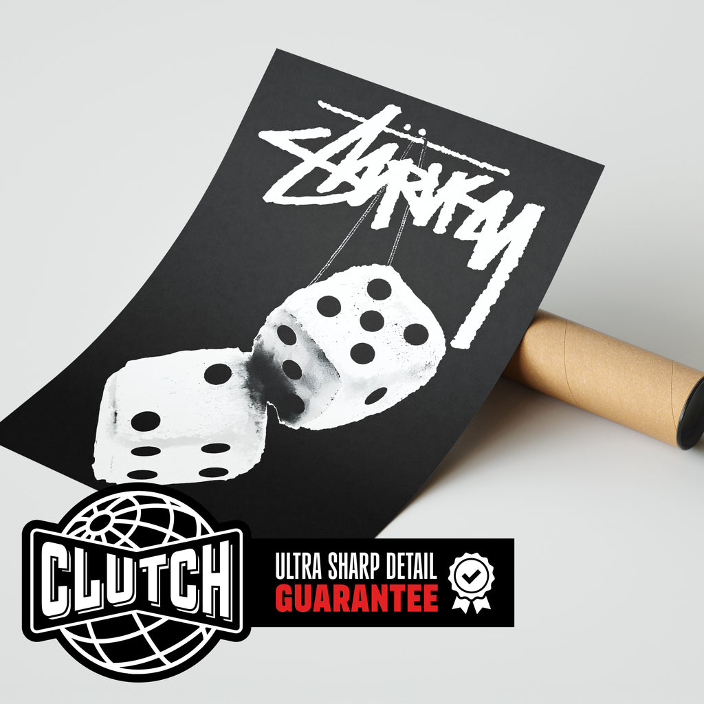 Stussy Dice Poster