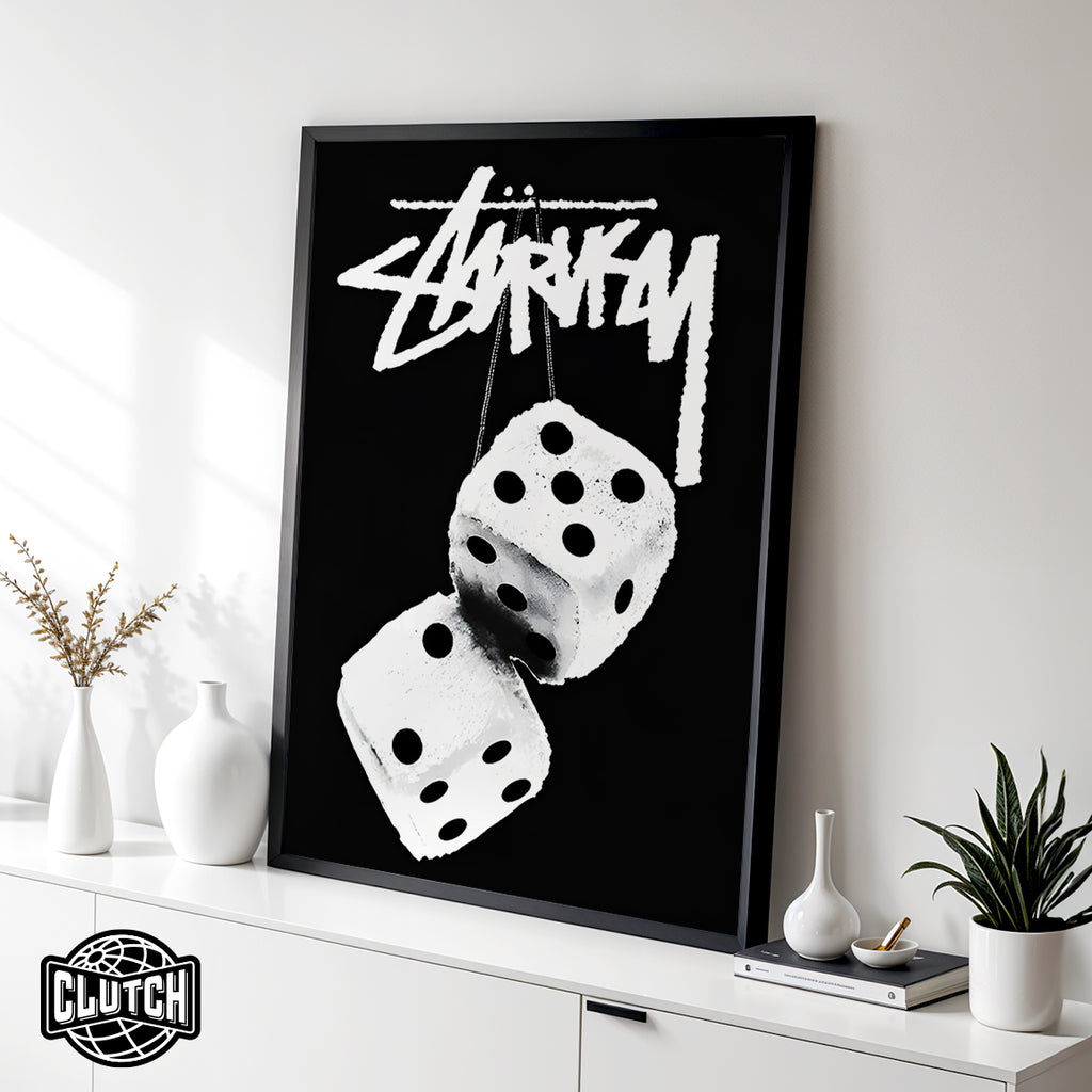 Stussy Dice Poster
