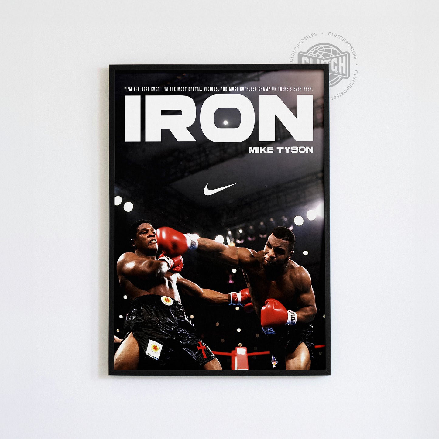 Iron Mike Tyson Poster