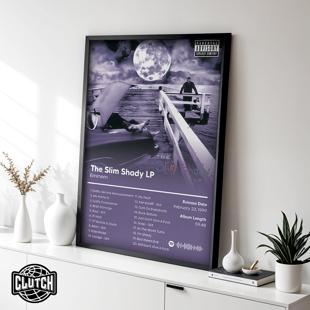 Eminem 'The Slim Shady LP' Album Poster
