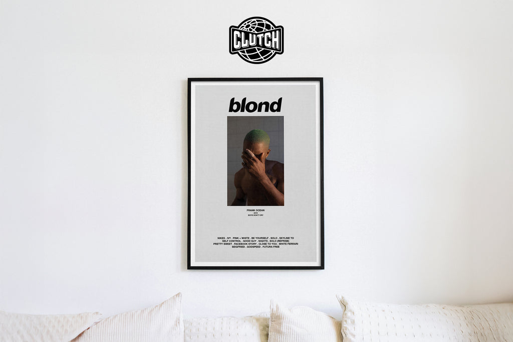 Frank Ocean 'Blond' Classic Poster