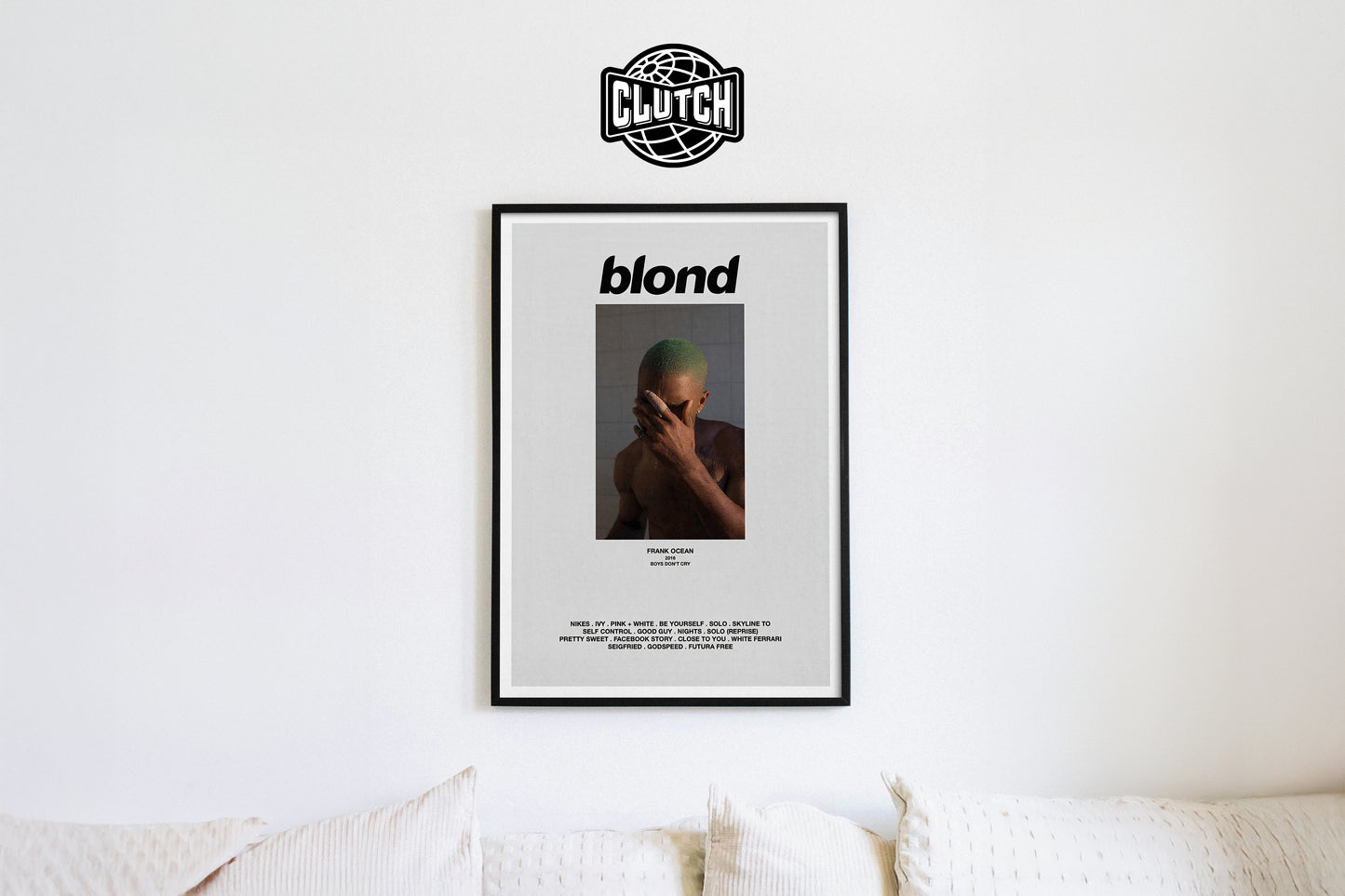 Frank Ocean 'Blond' Classic Poster