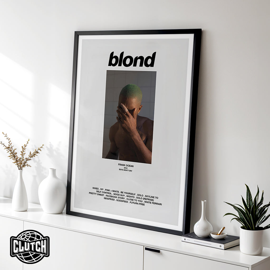 Frank Ocean 'Blond' Classic Poster