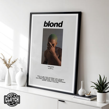 Frank Ocean 'Blond' Classic Poster