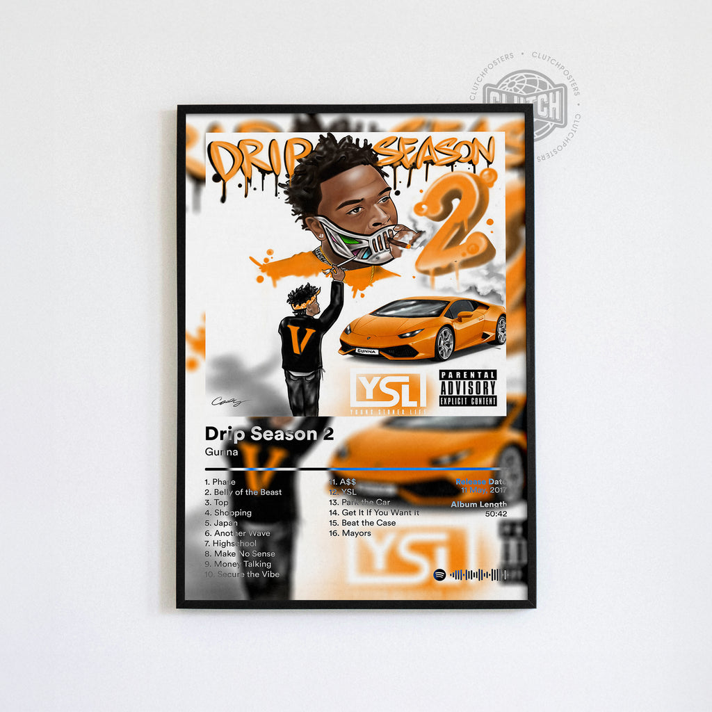 Gunna 'Drip Season 2' Album Poster