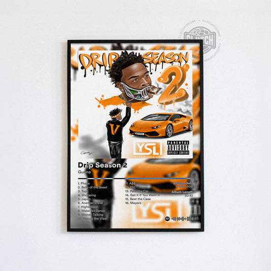 Gunna 'Drip Season 2' Album Poster