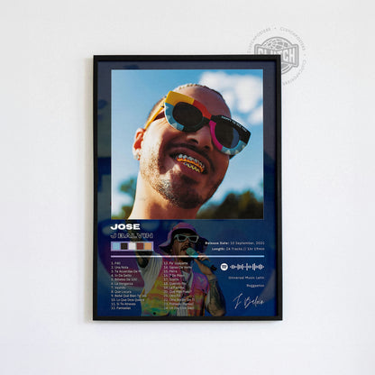 J Balvin 'JOSE' Album Poster