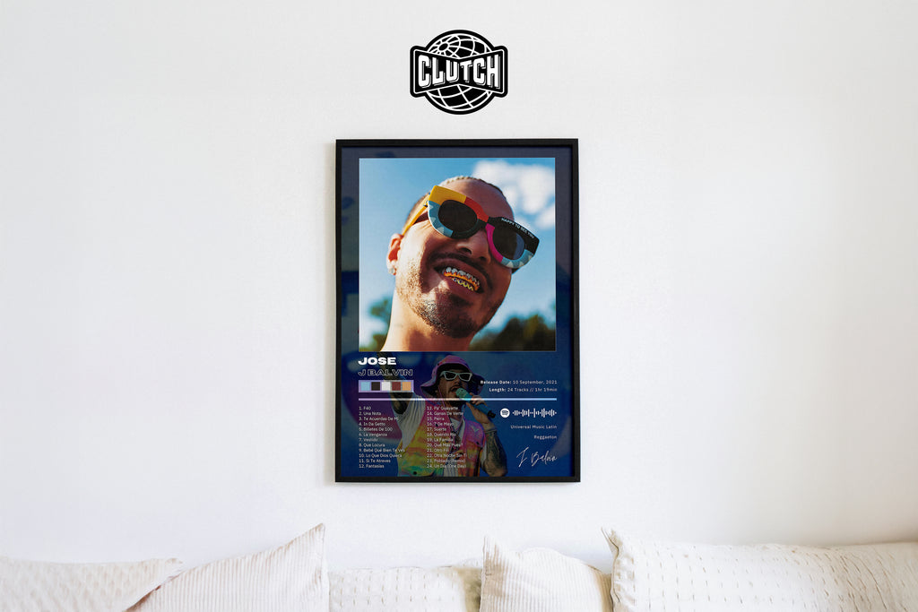 J Balvin 'JOSE' Album Poster