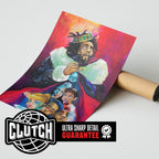 J Cole Painted Poster