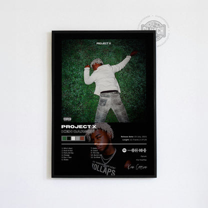 Ken Carson 'Project X' Album Poster