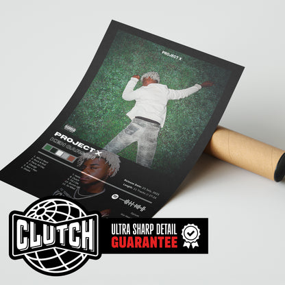 Ken Carson 'Project X' Album Poster