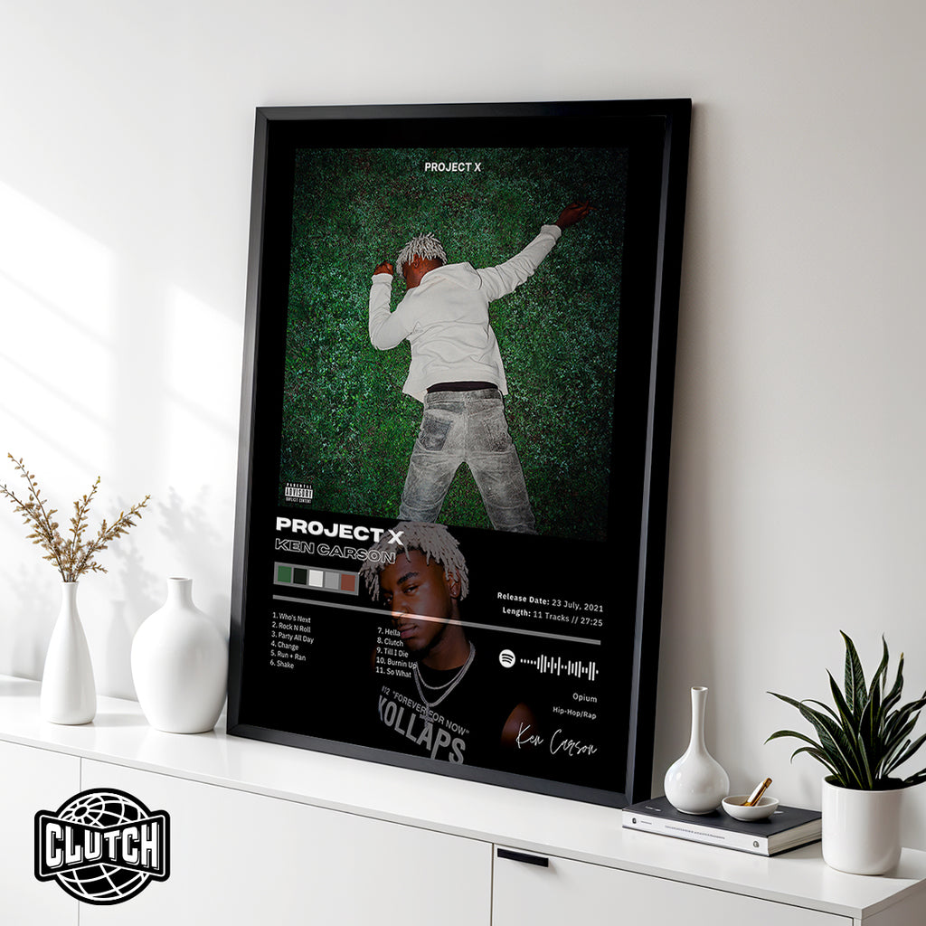 Ken Carson 'Project X' Album Poster