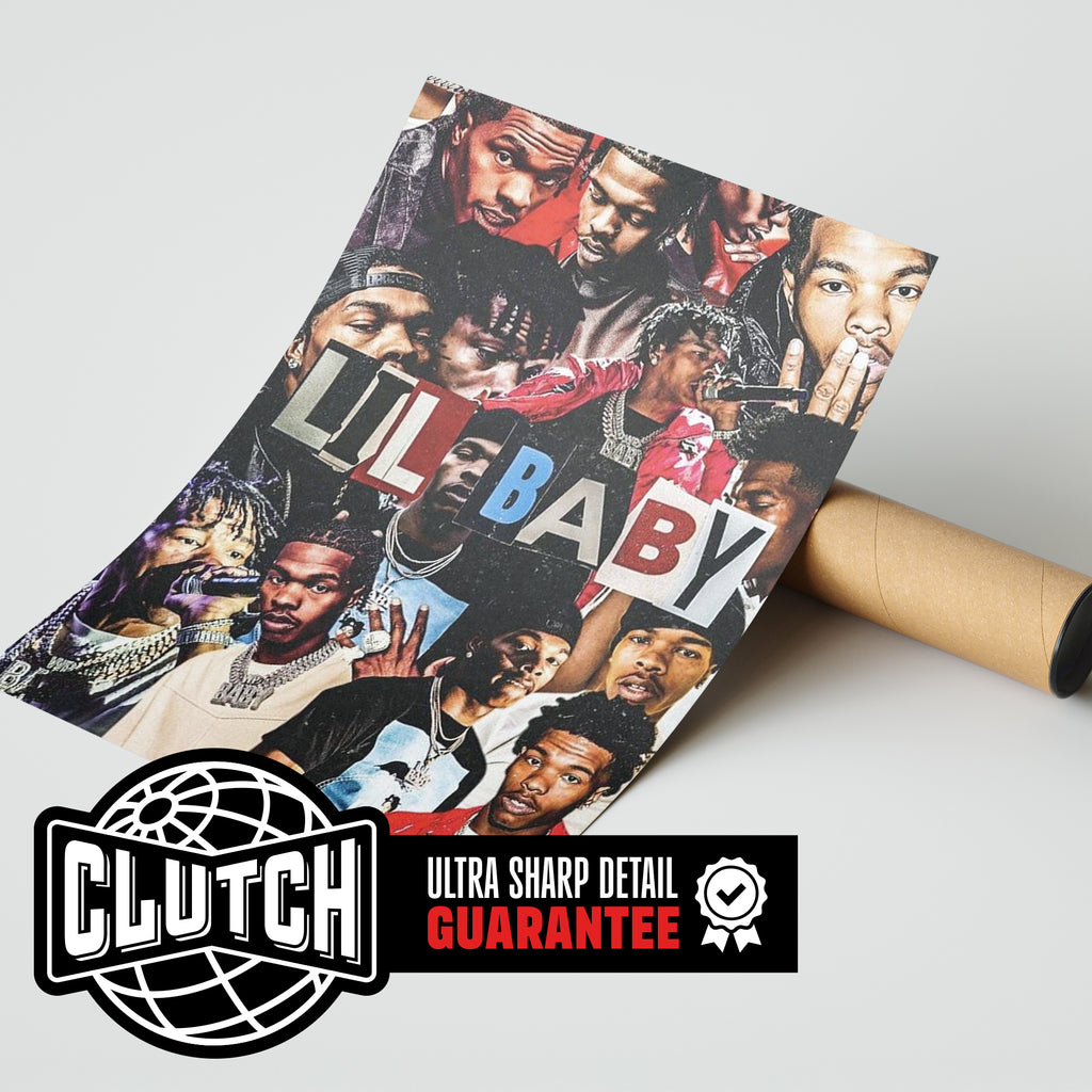 Lil Baby Collage Poster