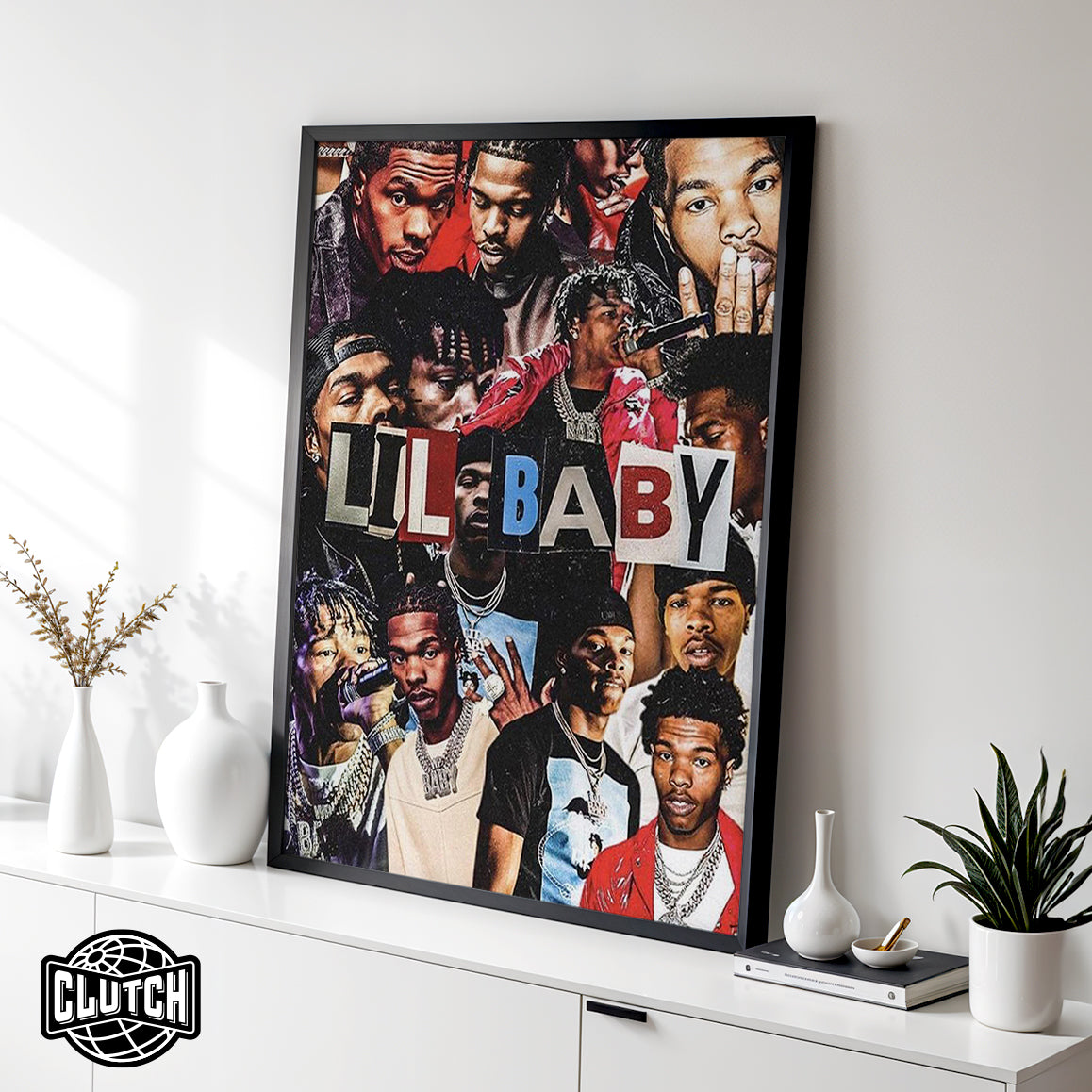 Lil Baby Collage Poster