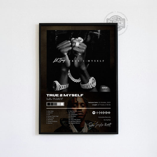 Lil Tjay 'True 2 Myself' Album Poster