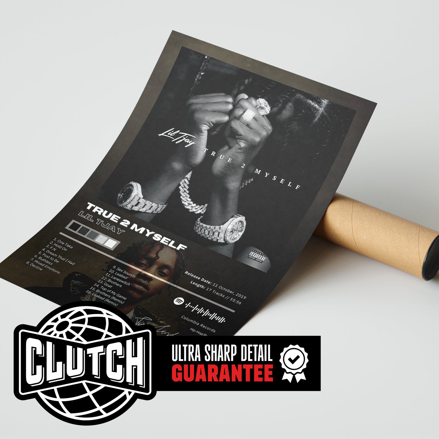 Lil Tjay 'True 2 Myself' Album Poster