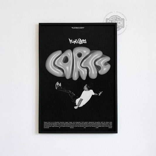 Playboi Carti 'Falling' Poster