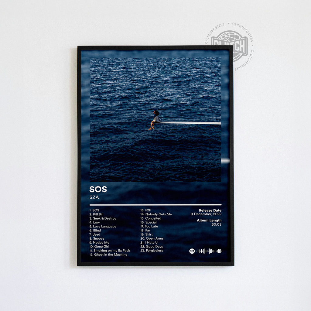 SZA 'SOS' Album Poster