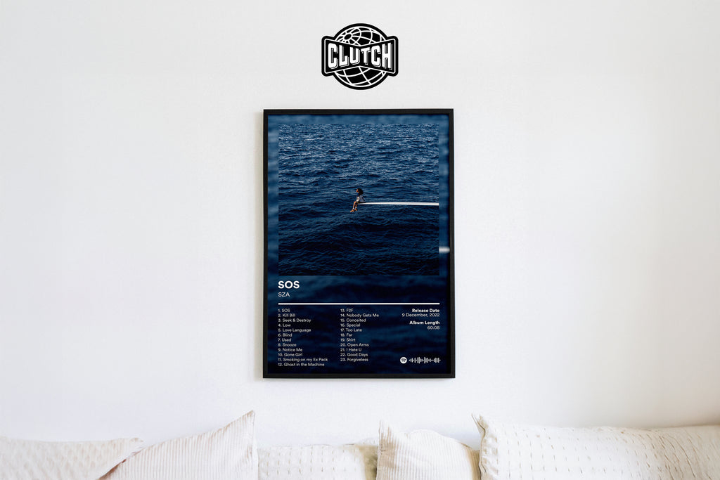 SZA 'SOS' Album Poster