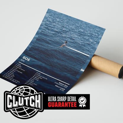 SZA 'SOS' Album Poster