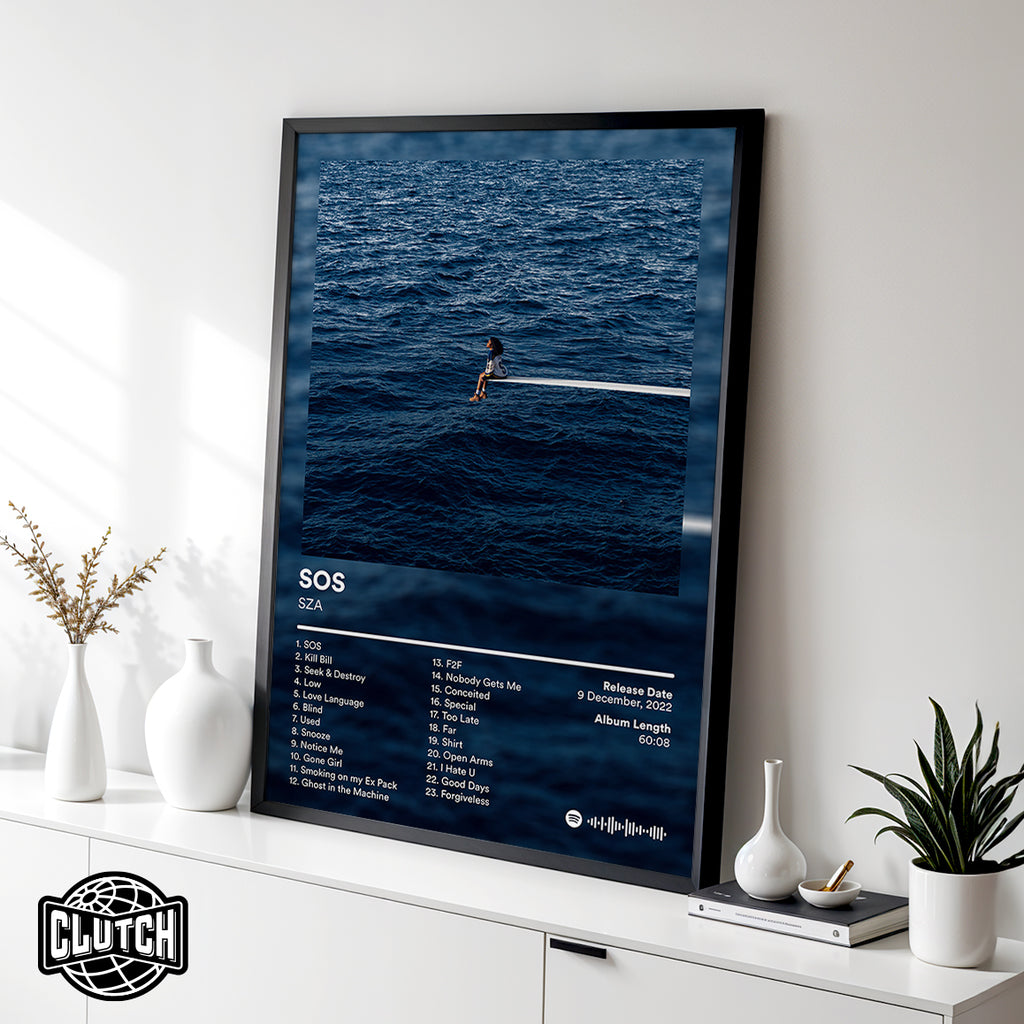 SZA 'SOS' Album Poster