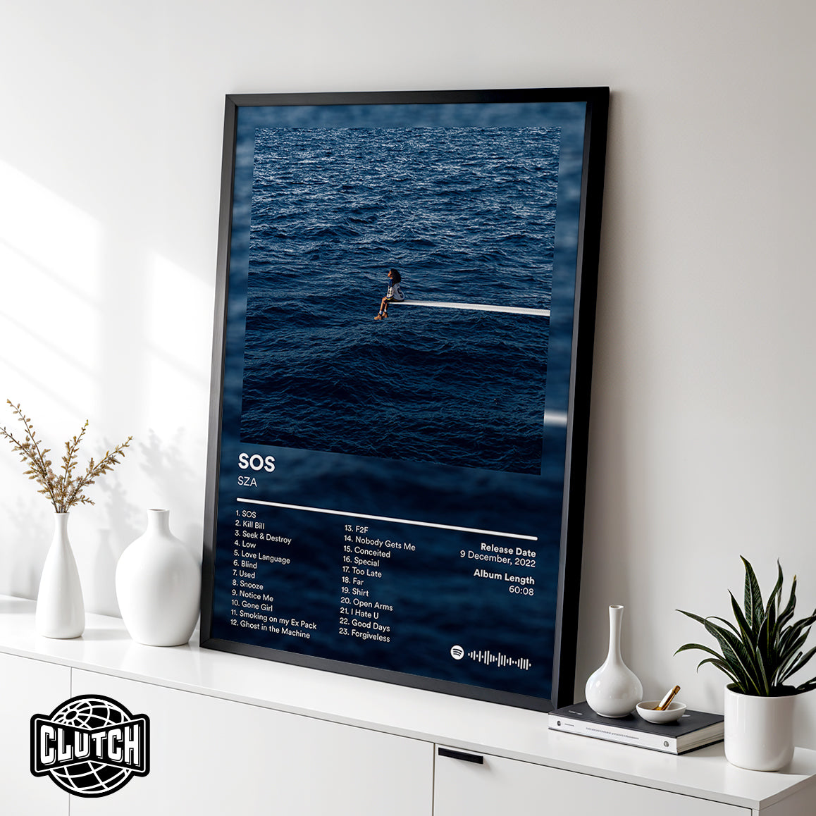 SZA 'SOS' Album Poster