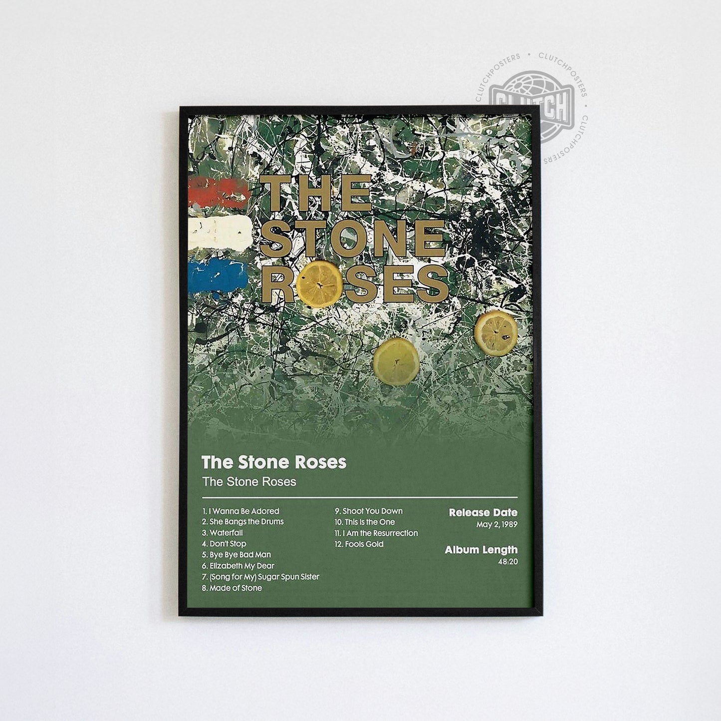 The Stone Roses Album Poster
