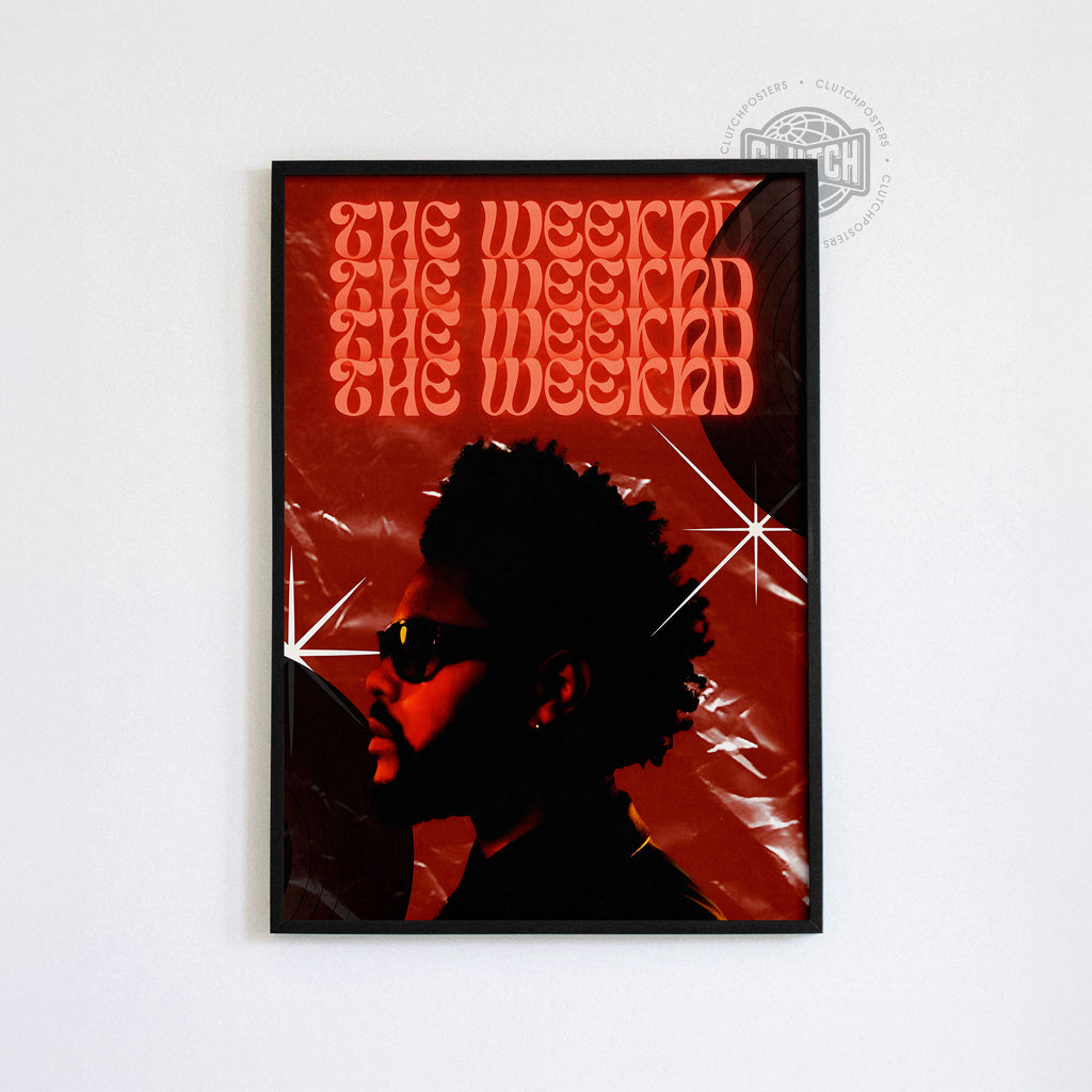 The Weeknd 'Visions' Poster