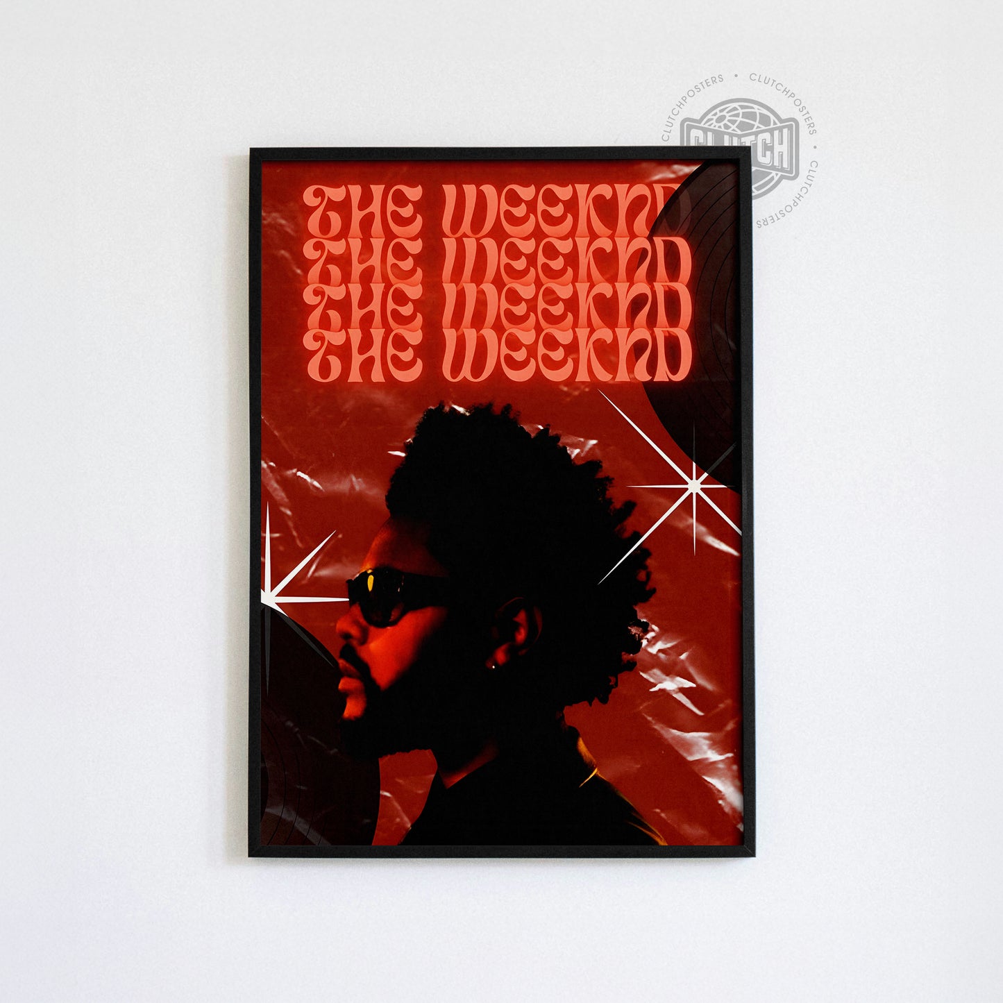The Weeknd 'Visions' Poster