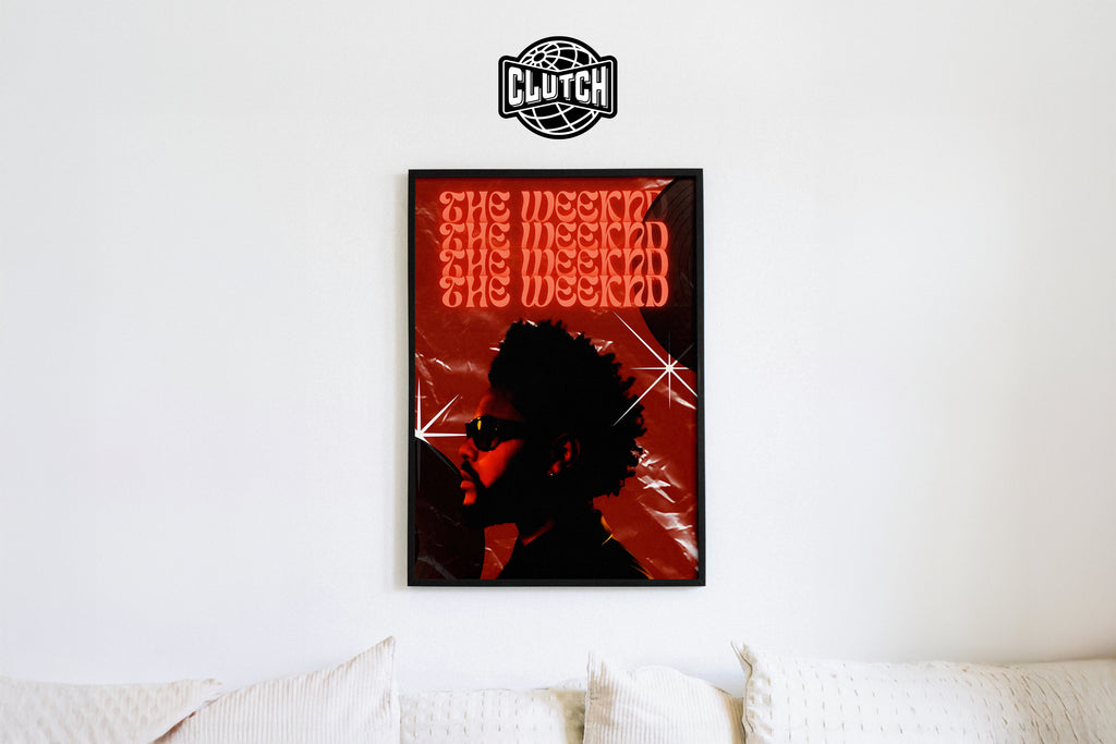 The Weeknd 'Visions' Poster