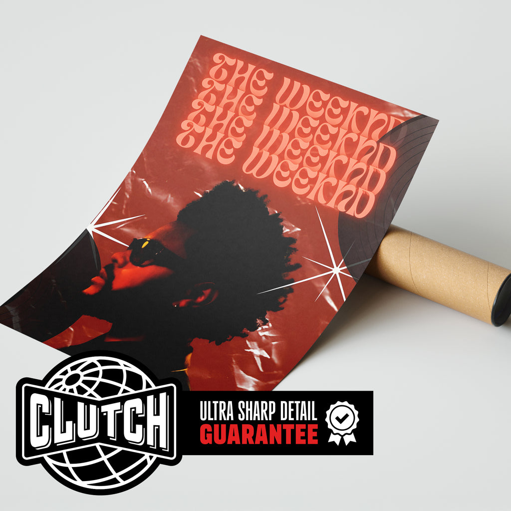 The Weeknd 'Visions' Poster