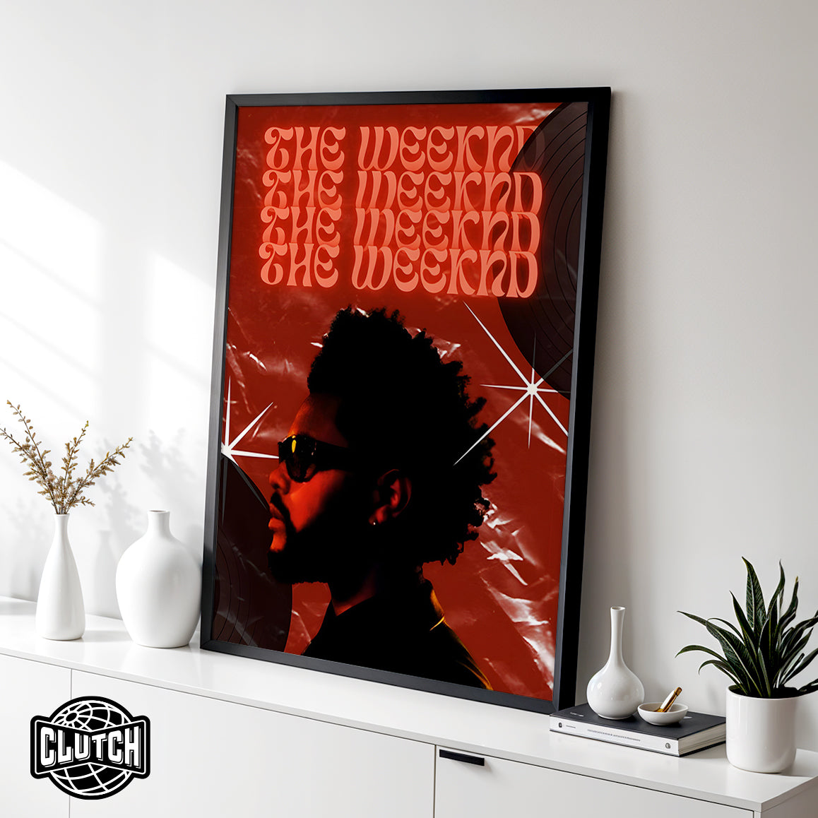 The Weeknd 'Visions' Poster