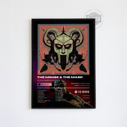 MF DOOM 'THE MOUSE & THE MASK' Album Poster