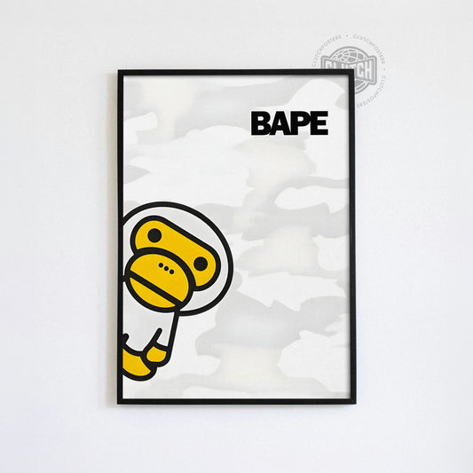 Bape Monkey Poster