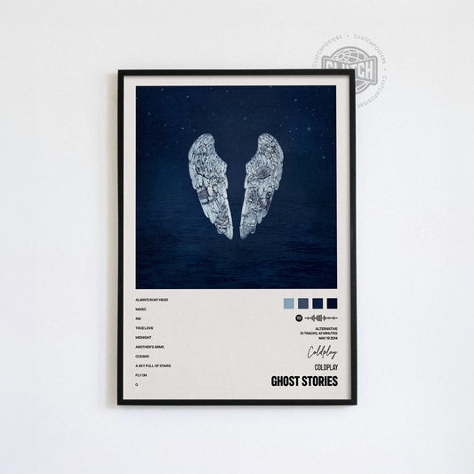 Coldplay 'Ghost Stories' Album Poster