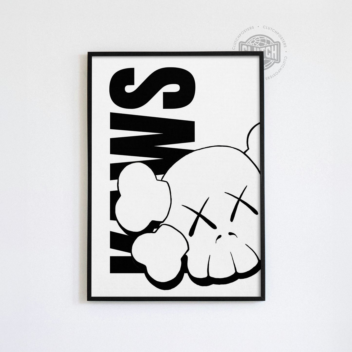 Kaws 'Skull' Poster