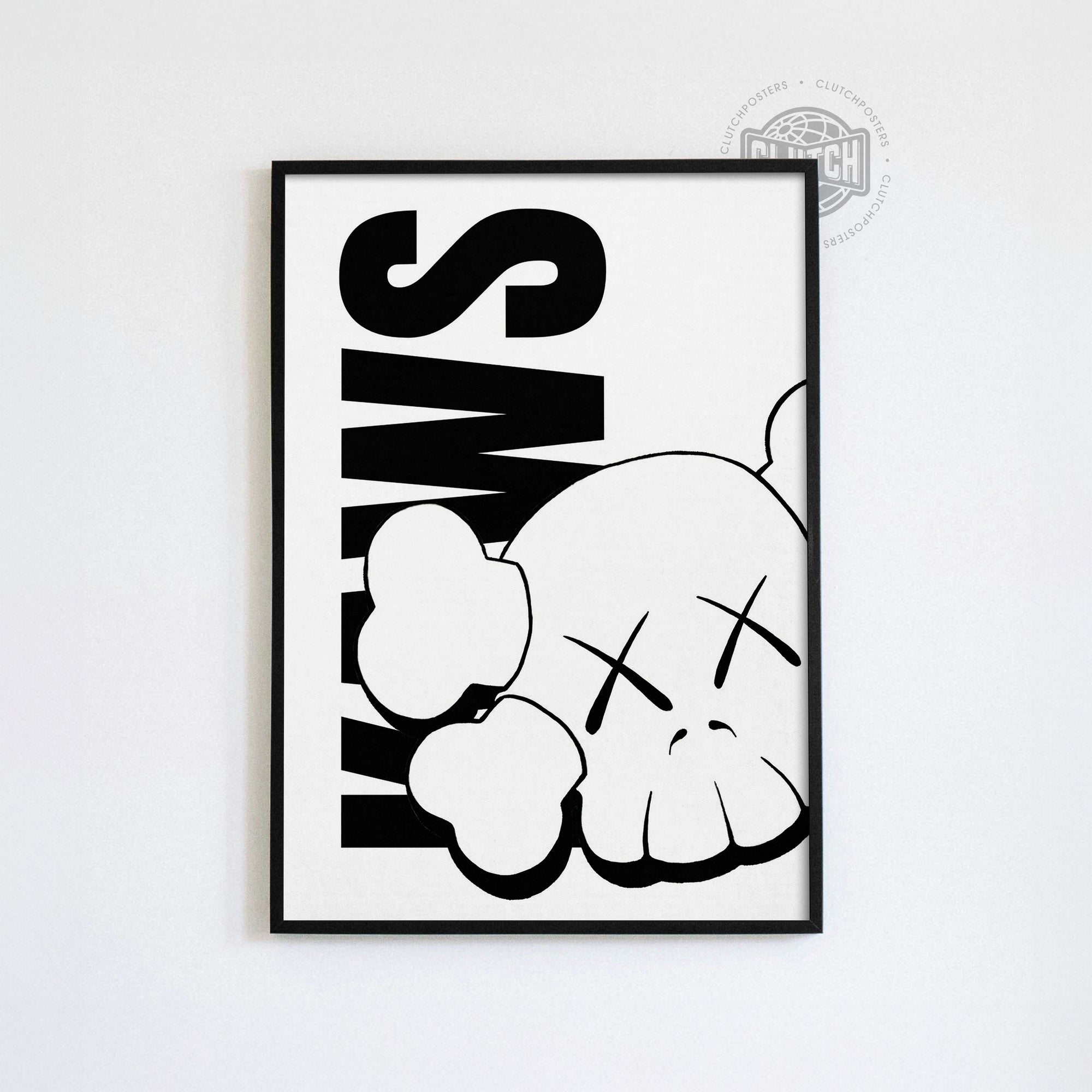 Kaws 'Skull' Poster