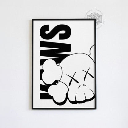 Kaws 'Skull' Poster