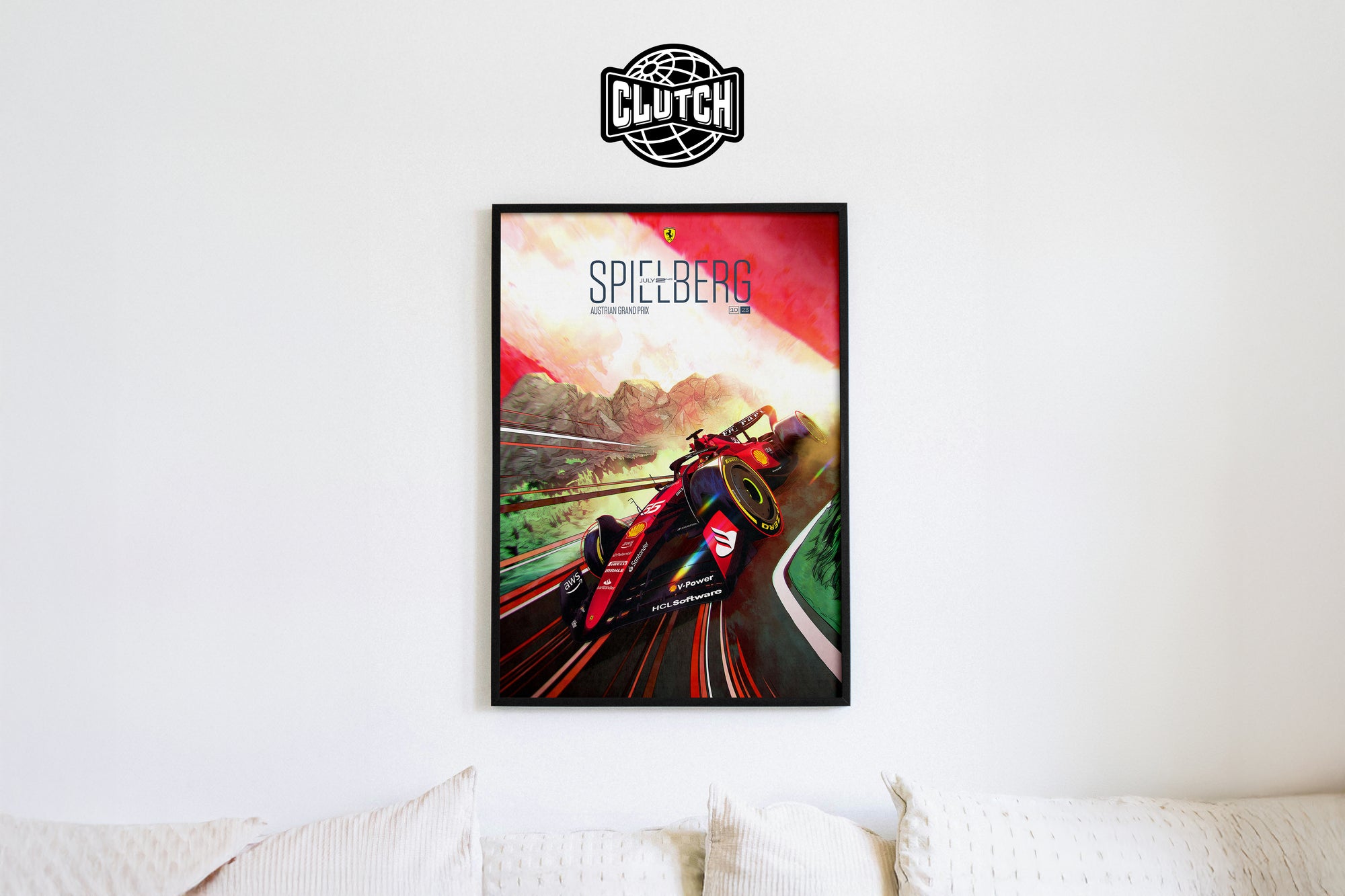 Austrian Grand Prix F1 Poster