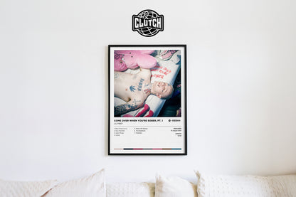 Lil Peep 'Come Over When You're Sober, Pt. 1' Album Poster