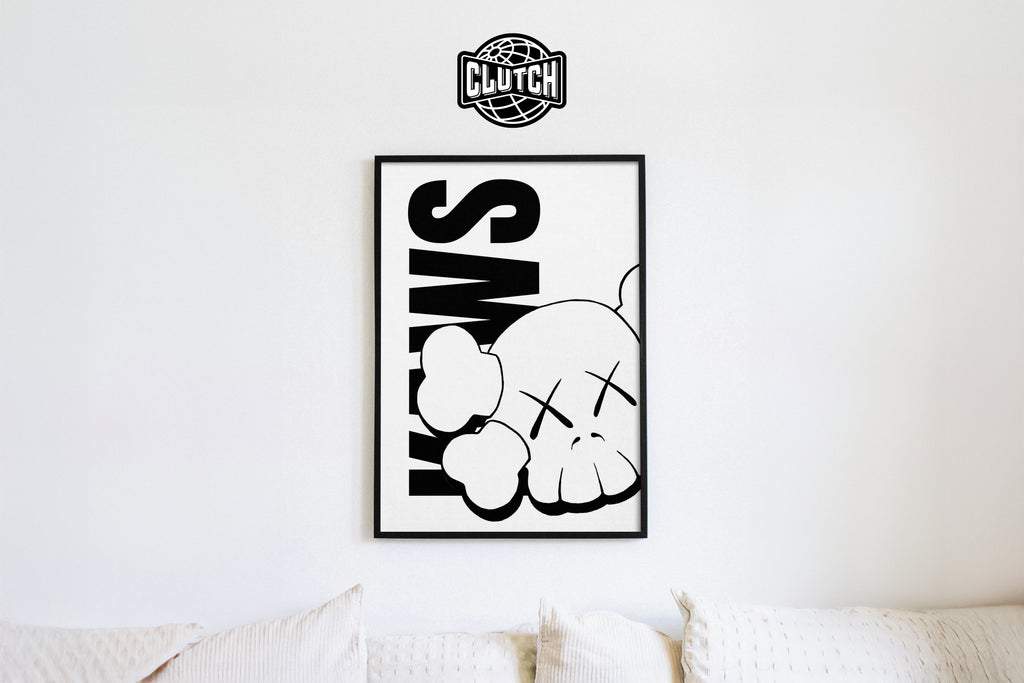 Kaws 'Skull' Poster