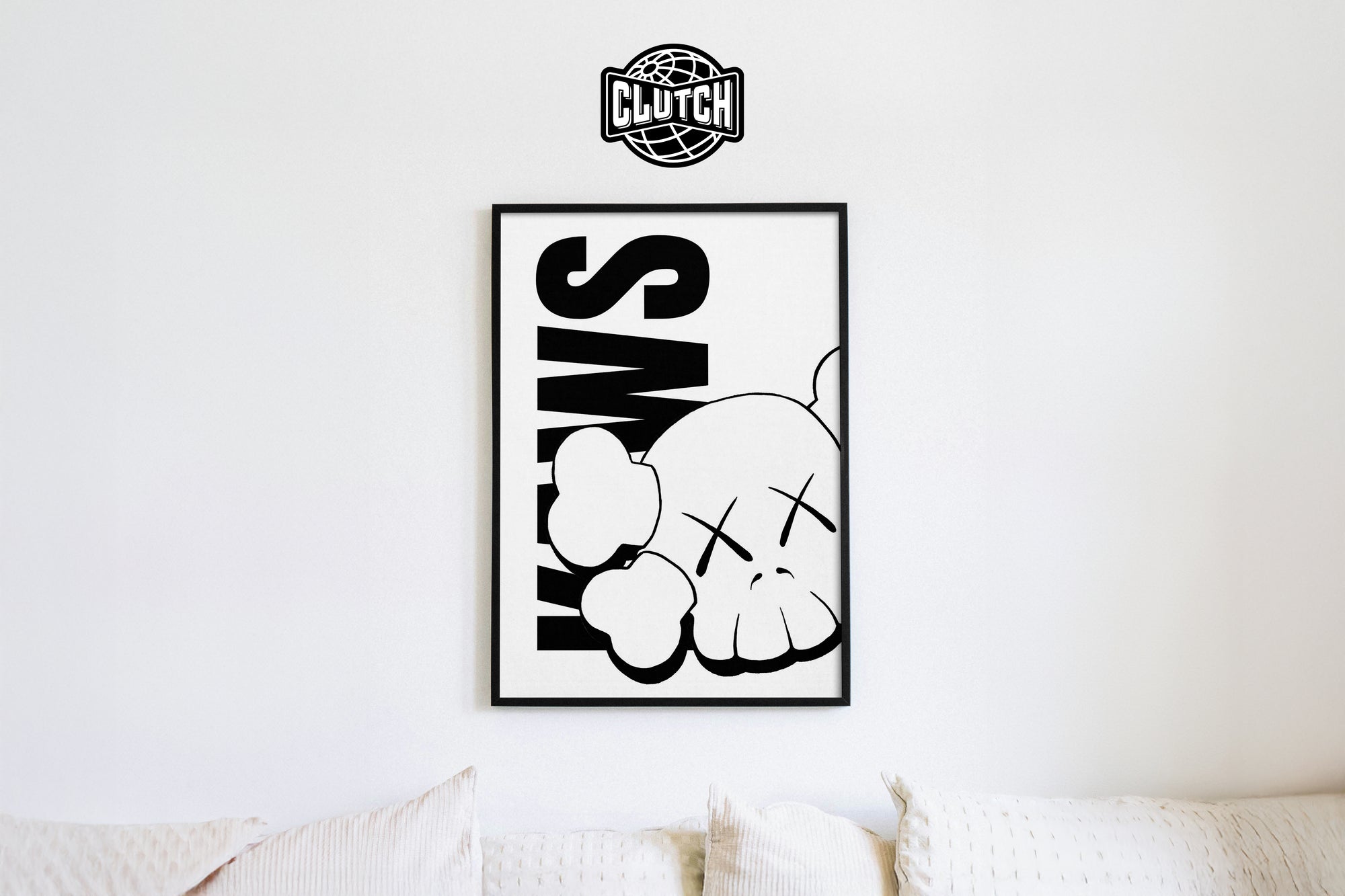 Kaws 'Skull' Poster