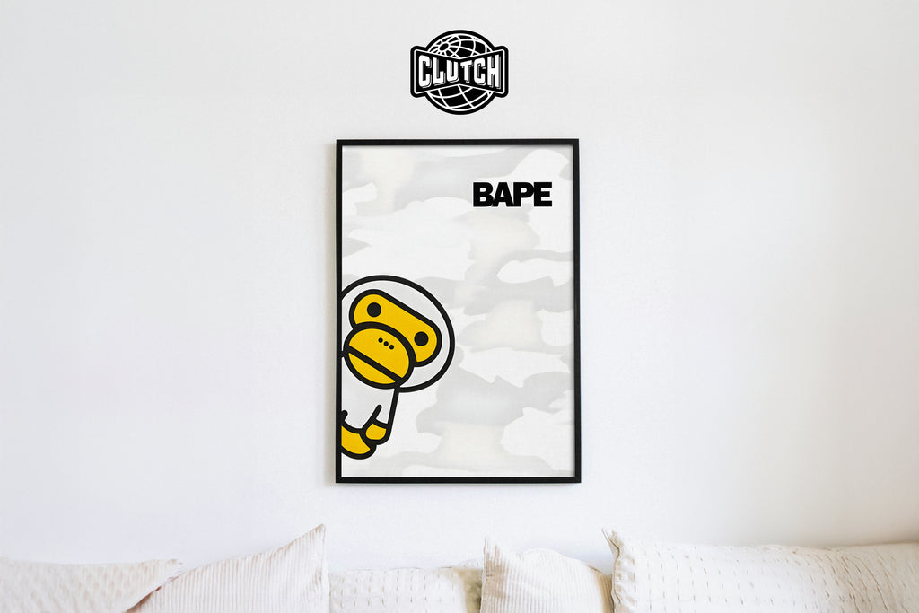 Bape Monkey Poster