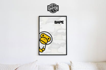 Bape Monkey Poster