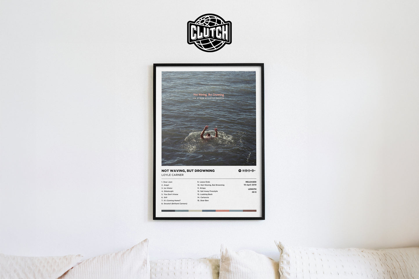 Loyle Carner 'Not Waving, But Drowning' Album Poster