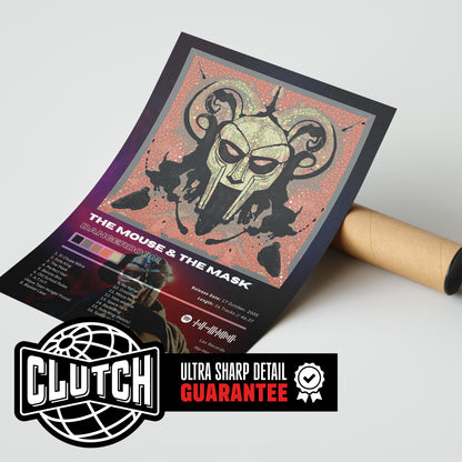 MF DOOM 'THE MOUSE & THE MASK' Album Poster