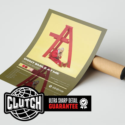 Billie Eilish 'Dont Smile At Me' Album Poster