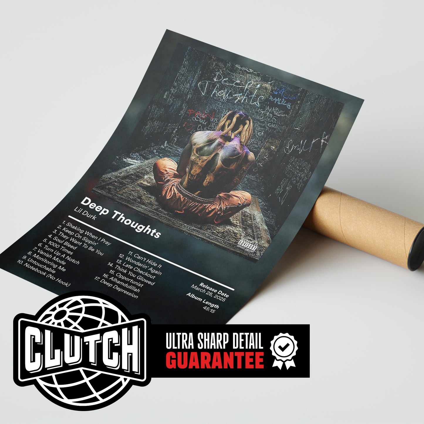 Lil Durk 'Deep Thoughts' Album Poster