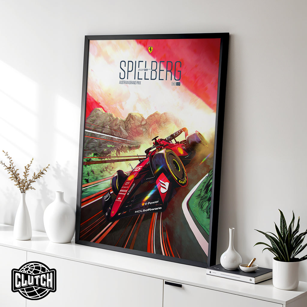 Austrian Grand Prix F1 Poster