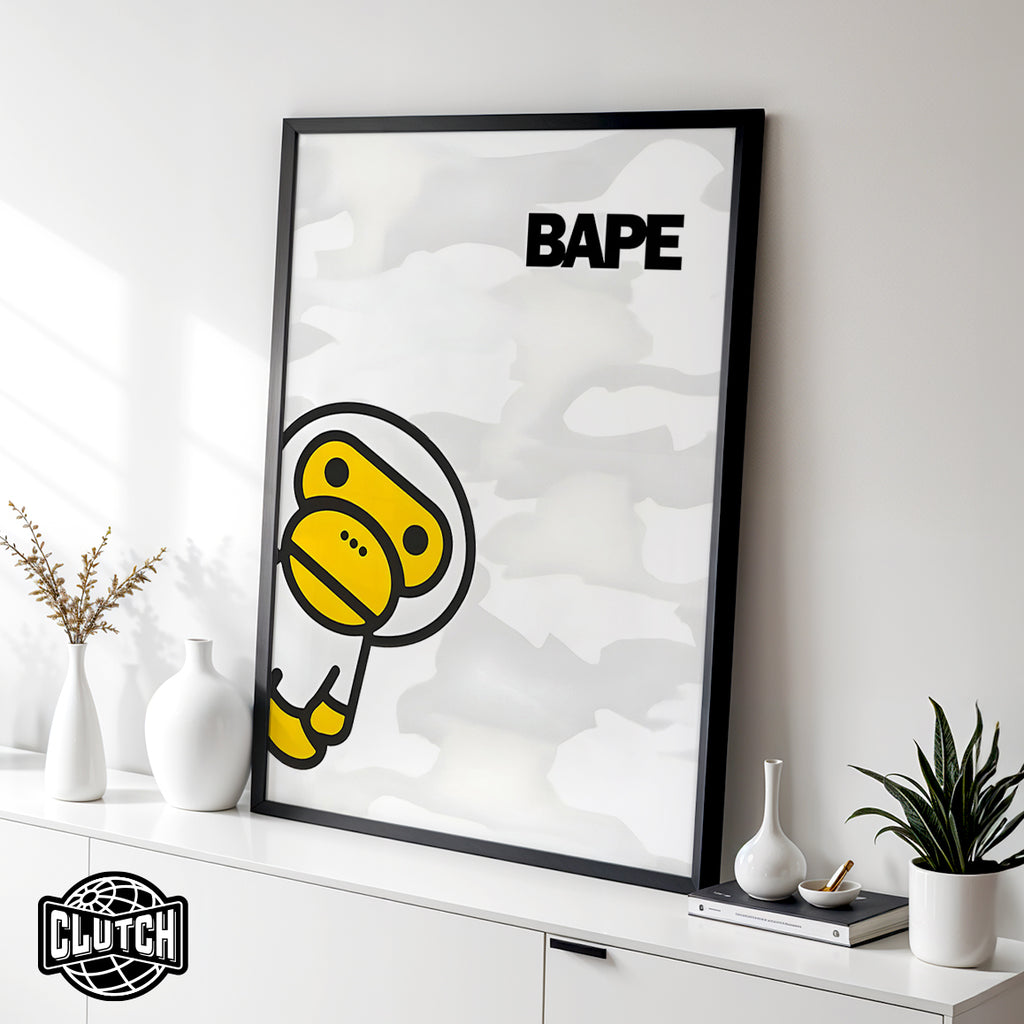 Bape Monkey Poster